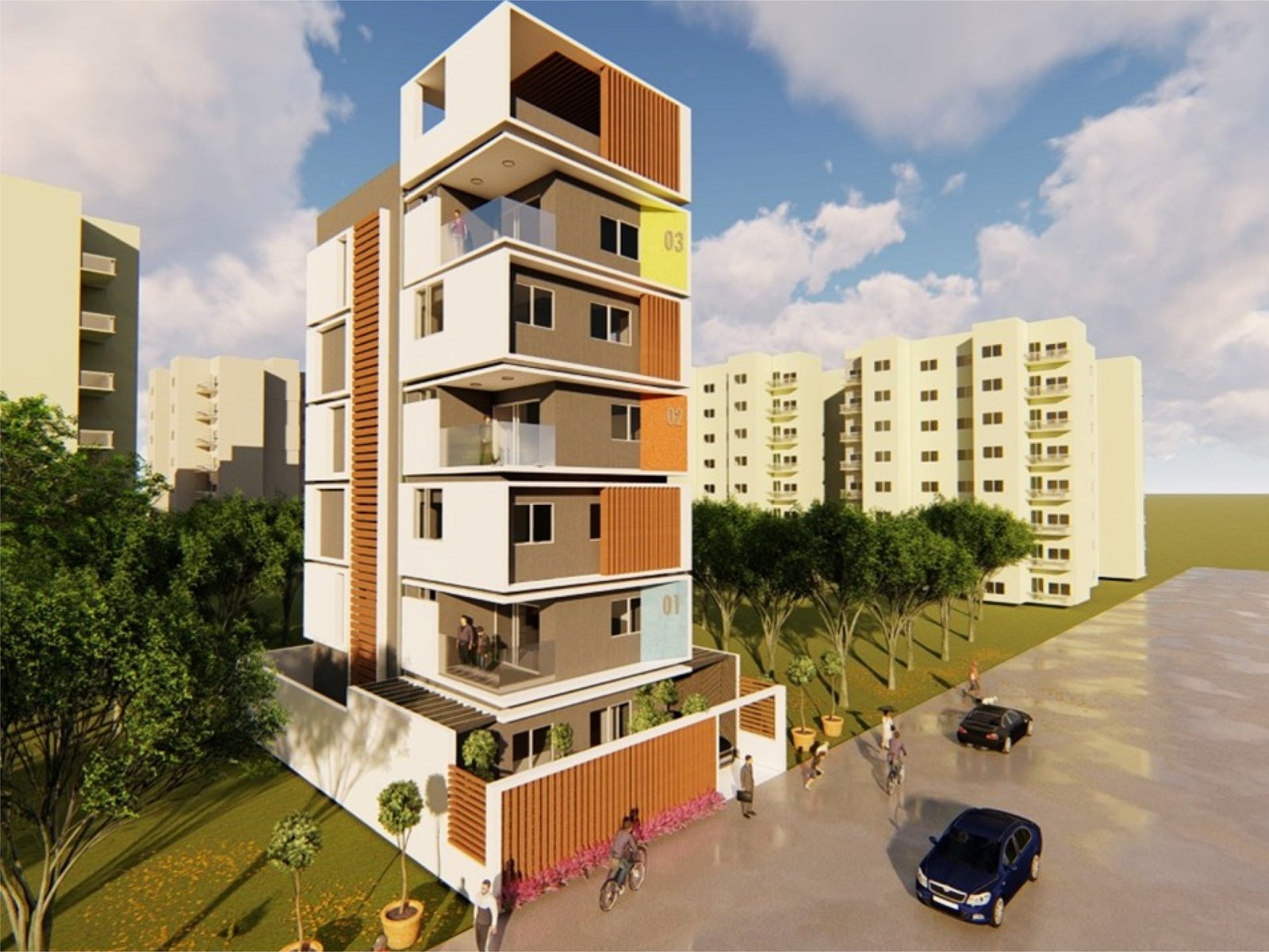 YSEC structural engineering project in Solapur